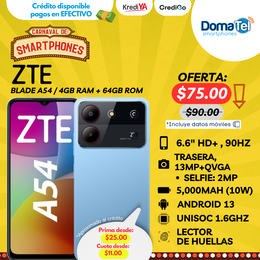 ZTE Blade A54 / 4GB+64GB